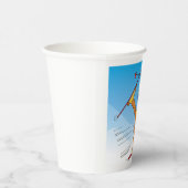 Doctor op huid papieren bekers (Rechts)