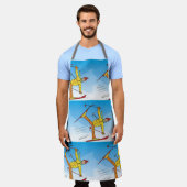 Doctor op huid schort (Gedragen)