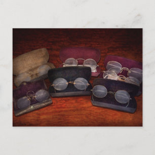 Doctor - Optometrist - Serie van optische producte Briefkaart