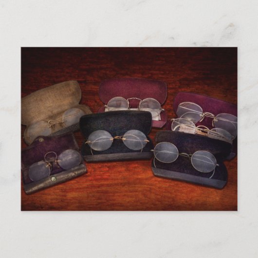 Doctor - Optometrist - Serie van optische producte Briefkaart (Voorkant)