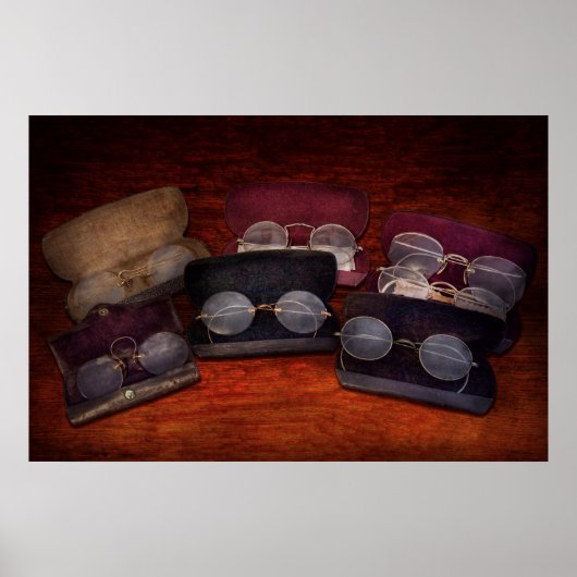 Doctor - Optometrist - Serie van optische producte Poster (Voorkant)