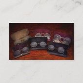 Doctor - Optometrist - Serie van optische producte Visitekaartje (Achterkant)