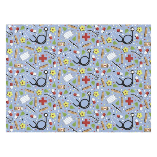 Doctor Party Celebration tafelkleed (Voorkant (Horizontaal))