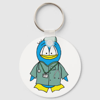 Doctor Penguin Sleutelhanger