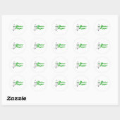 Doctor Pepper Ronde Sticker (Vel)