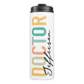 Doctor Personalized Travel Cup Medical School Gift Thermosbeker (Voorkant)