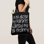 Doctor PhD MD PsyD Afstuderen Feminist Gift EdD Tote Bag (Dichtbij)