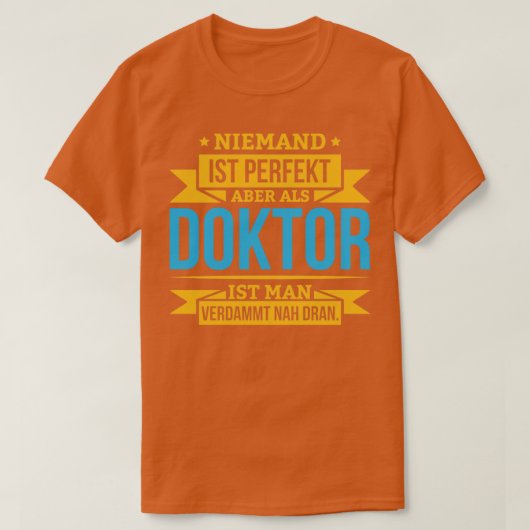 Doctor Phd Student Gift Dissertation1 T-shirt (Design voorkant)