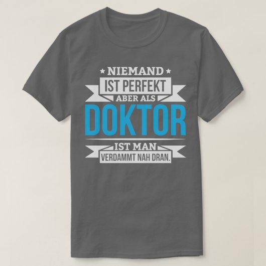 Doctor Phd Student Gift Dissertation T-shirt (Design voorkant)