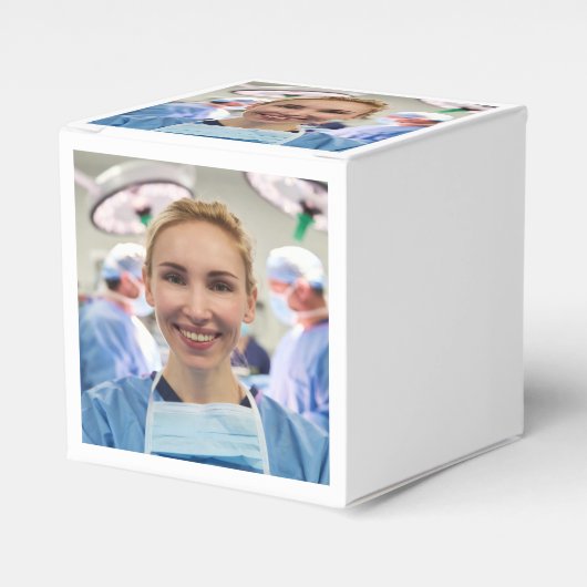 Doctor Photo Customize Personalize Bedankdoosjes (Voorkant Zijde)