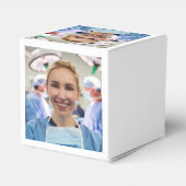Doctor Photo Customize Personalize Bedankdoosjes (Achterkant)