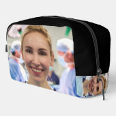 Doctor Photo Customize Personalize Toilettasje (Rechterhoek)