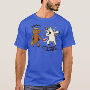 Doctor Physician Assistant Horse amp Unicorn 1 T-shirt