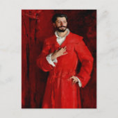 Doctor Pozzi at Home by John Singer Sargent Briefkaart (Voorkant)