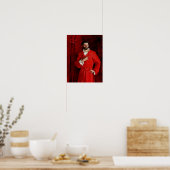 Doctor Pozzi at Home by John Singer Sargent Poster (Keuken)