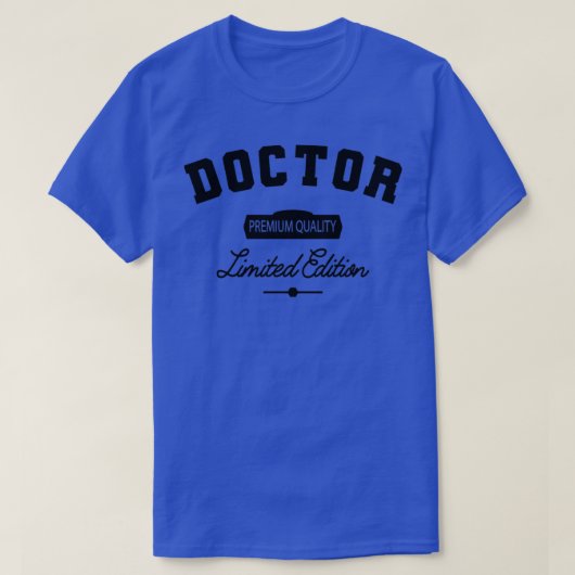 Doctor Premium Quality Limited Edition T-shirt (Design voorkant)