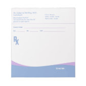 Doctor Prescription Notepad – Editable Doctor RX Notitieblok (Voorkant)