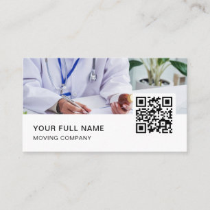 Doctor QR Code Logo Social Media Visitekaartje