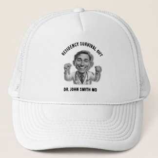 DOCTOR Residency Survival Gifts CARTOON Trucker Pet
