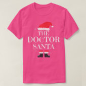 Doctor Santa Matching Family-kerstfeest T-shirt (Design voorkant)