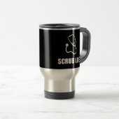 Doctor Scrub Life Funny Reisbeker (Voorkant rechts)