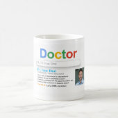 Doctor Search Style Custom Name Mug – Personalized Koffiemok (Center)