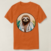 Doctor Sloth Healing met mij en Compassie T-shirt (Design voorkant)