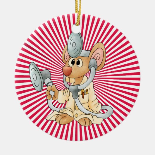 Doctor - SRF Keramisch Ornament (Voorkant)