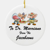 Doctor - SRF Keramisch Ornament (Achterkant)