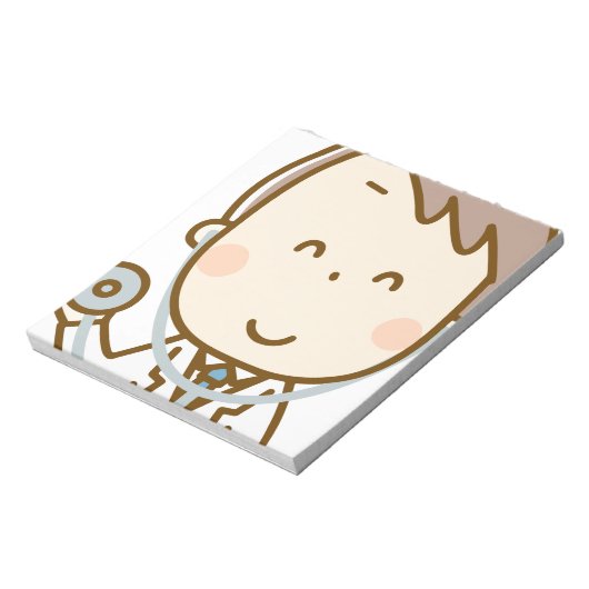 Doctor Stethoscoop Notitieblok (Linkerzijde)