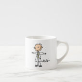 Doctor Stick Figuur Espresso Kop (Rechts)