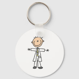 Doctor Stick Figuur Sleutelhanger