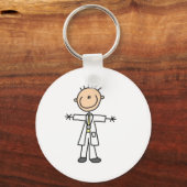 Doctor Stick Figuur Sleutelhanger (Voorkant)