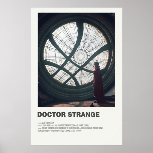 Doctor Strange Alternate Movie Poster (Voorkant)