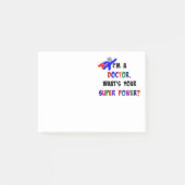 Doctor Superhero ontwerp op maat Post-it® Notes (Voorkant)