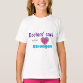 Doctor T‑Shirt – Care Makes Life Stronger T-shirt (Voorkant)