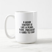 Doctor Thank you Gift, Custom Doctor  Koffiemok (Links)