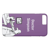 Doctor Theme Cartoon Case-Mate iPhone Case (Achterkant (Horizontaal))