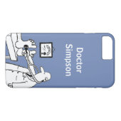 Doctor Theme Cartoon Case-Mate iPhone Case (Achterkant (Horizontaal))