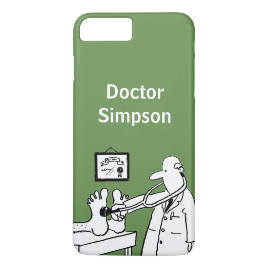 Doctor Theme Cartoon Case-Mate iPhone Case (Achterkant)