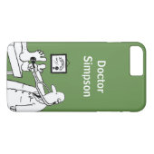 Doctor Theme Cartoon Case-Mate iPhone Case (Achterkant (Horizontaal))