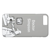 Doctor Theme Cartoon Case-Mate iPhone Case (Achterkant (Horizontaal))