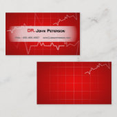 Doctor, Therapist, Ambulance, Cardioloog Card Visitekaartje (Voorkant / Achterkant)