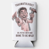 DOCTOR traumatologist Bone to be wild Seltzer Blikjeskoeler (Voorkant)