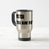 Doctor Travel Mok Aangepaste naam (Voorkant links)
