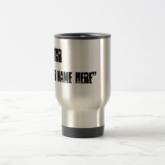Doctor Travel Mok Aangepaste naam (Center)