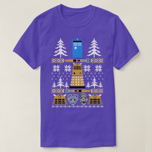 Doctor Ugly Sweater T-shirt (Design voorkant)