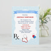 Doctor Uitnodiging tot ontslag (Staand voorkant)