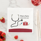 Doctor, verpleegkundige, arts servet (Insitu)