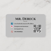 Doctor Visitekaartje (Achterkant)